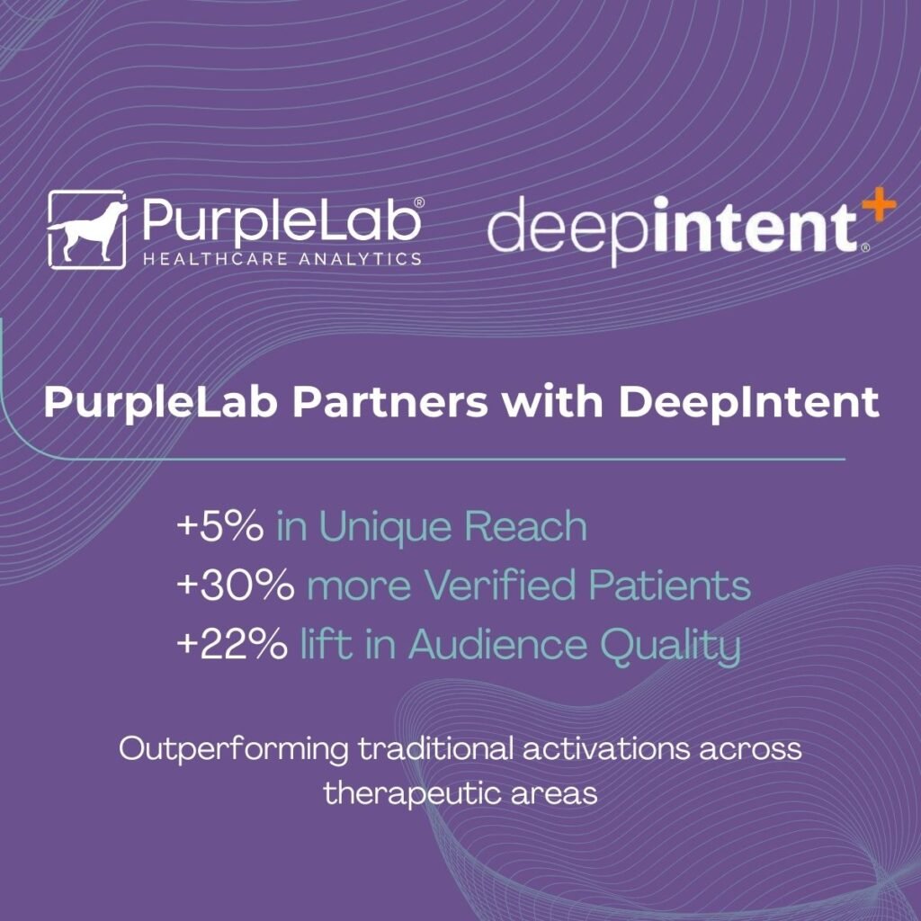 DeepIntent and PurpleLab DeepIntent PurpleLab healthcare targeting