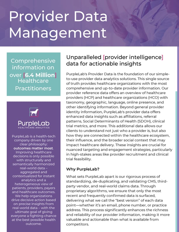 03-Provider Data Management